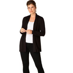 Yest Yessica Short Cardigan Sweater Black Size 16